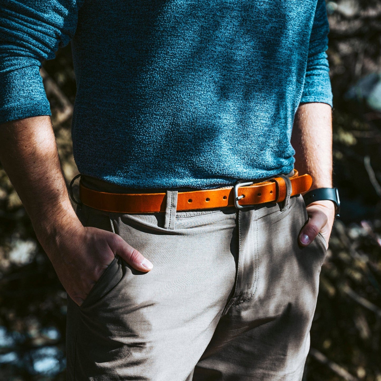 Leather Belt - 1"