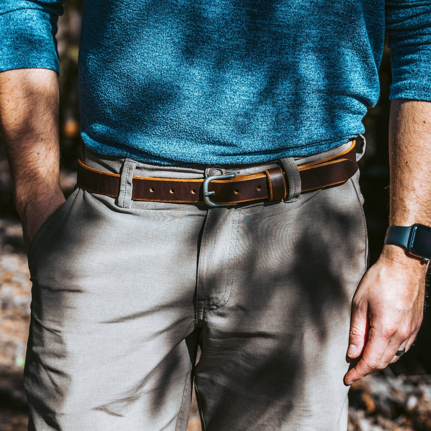 Leather Belt - 1"
