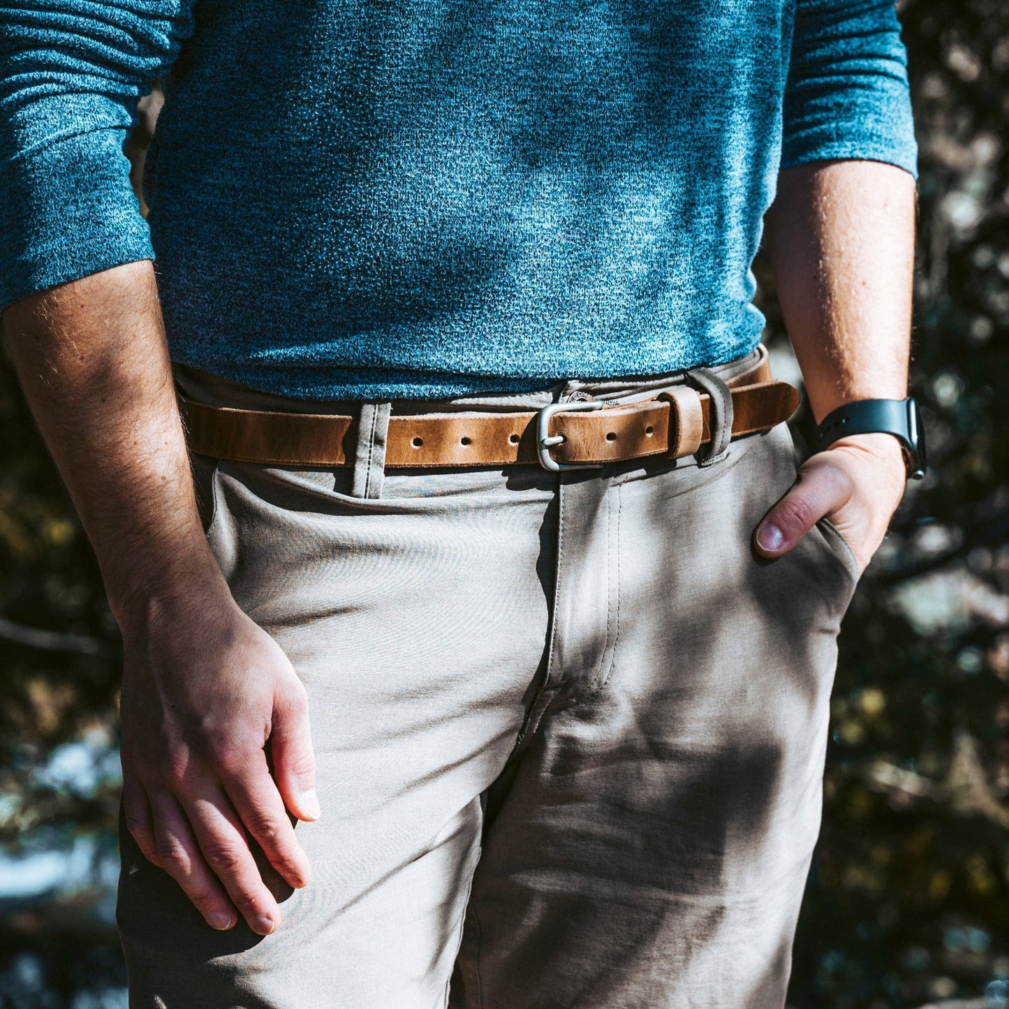 Leather Belt - 1"