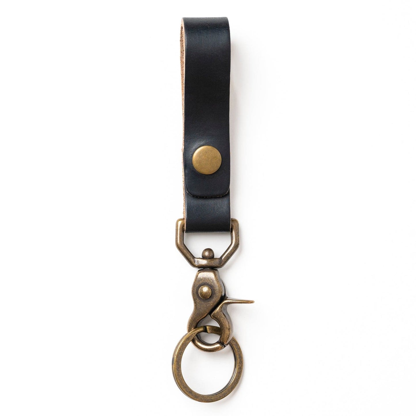 Leather Belt Loop Keychain