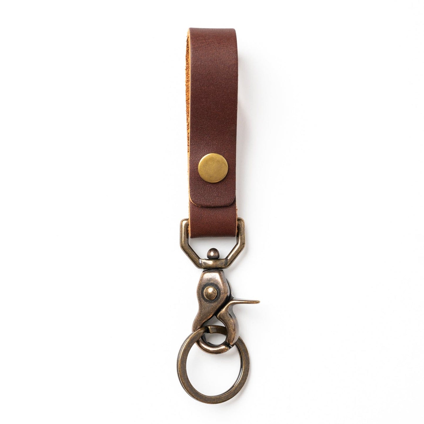 Leather Belt Loop Keychain