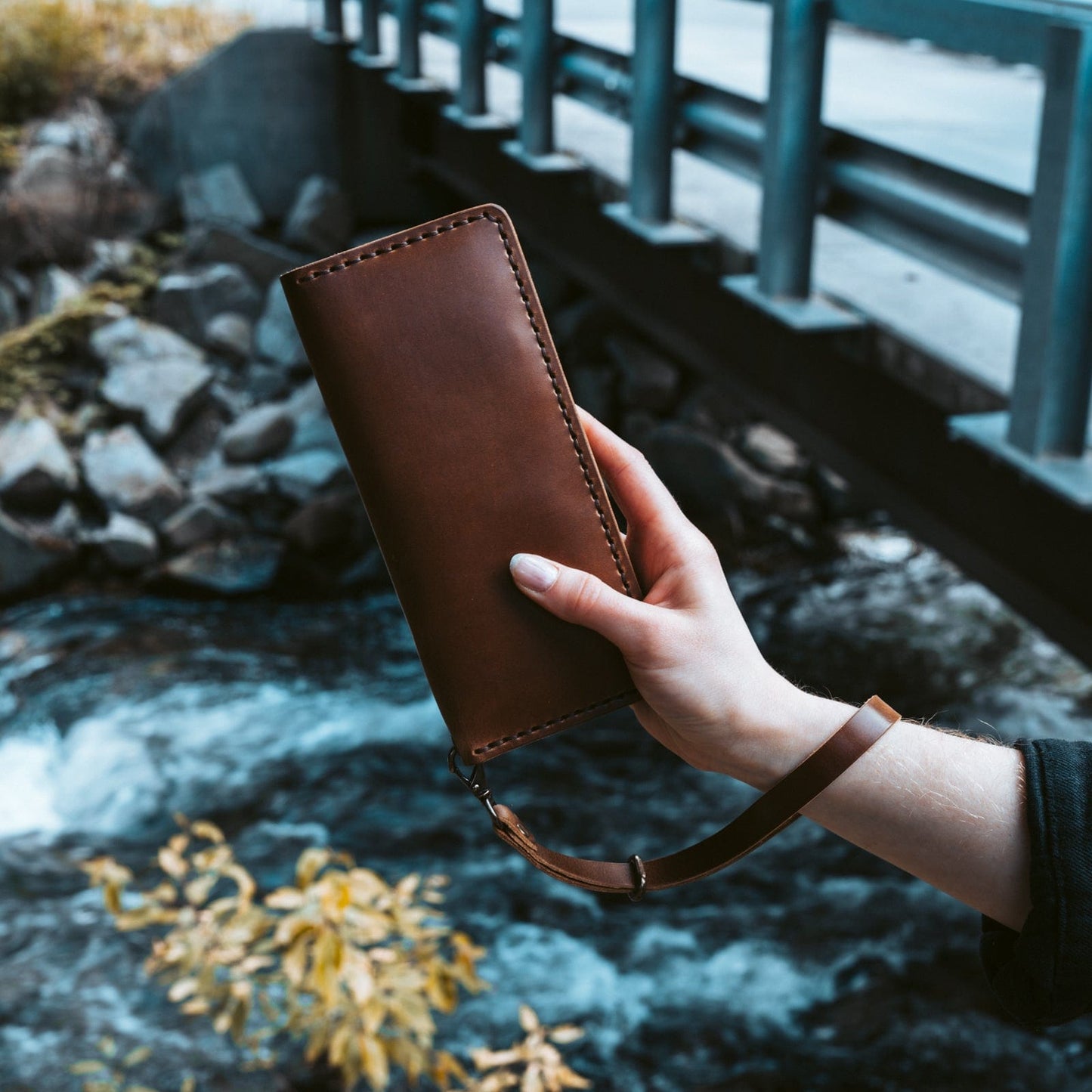 Leather Clutch