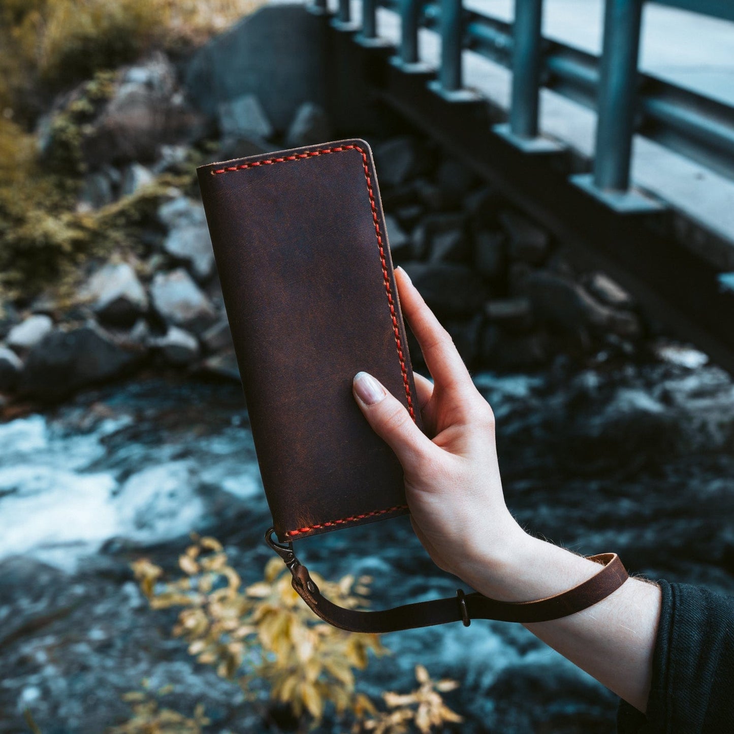 Leather Clutch