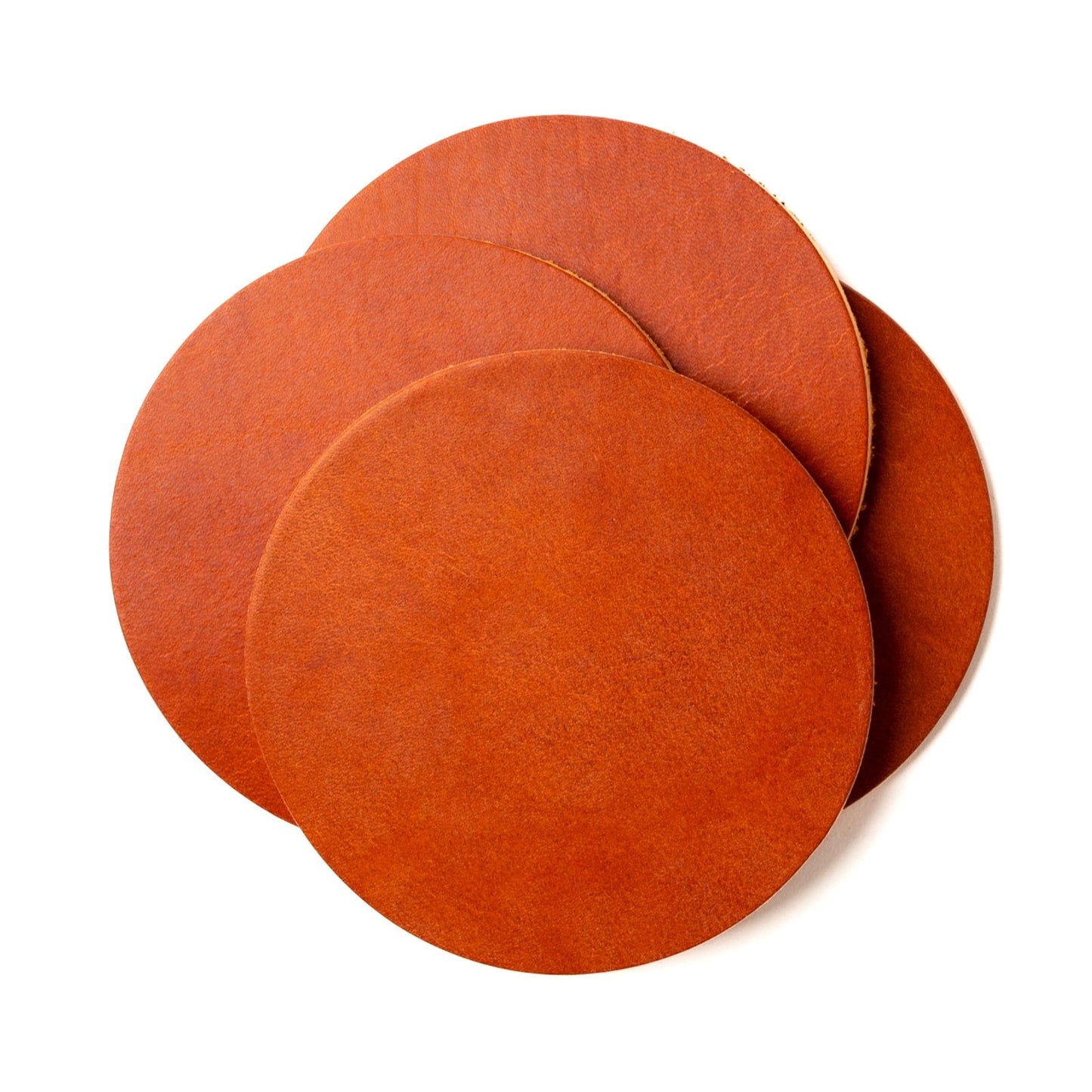 The Bulk Box: 250 Handmade Leather Coasters