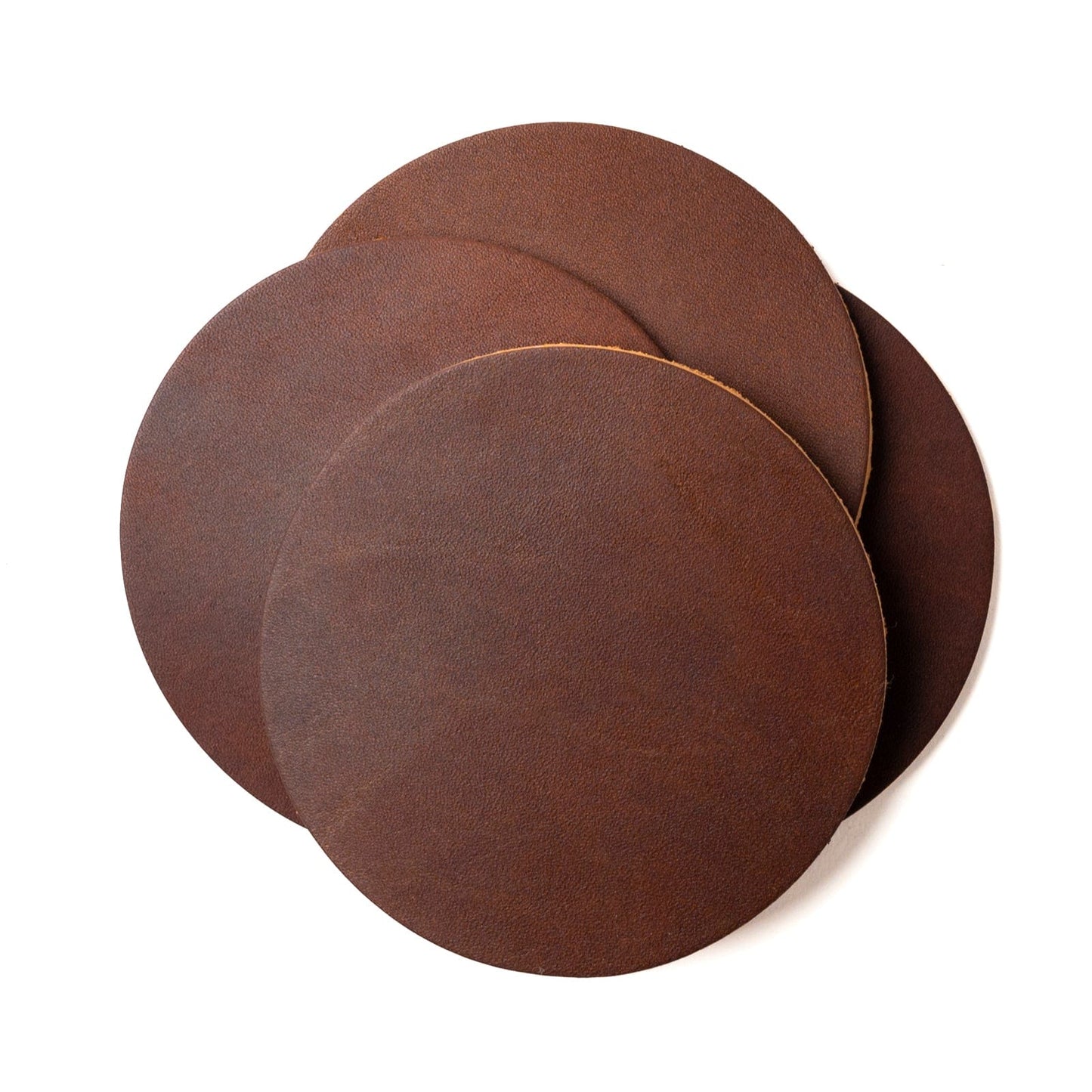 The Bulk Box: 250 Handmade Leather Coasters