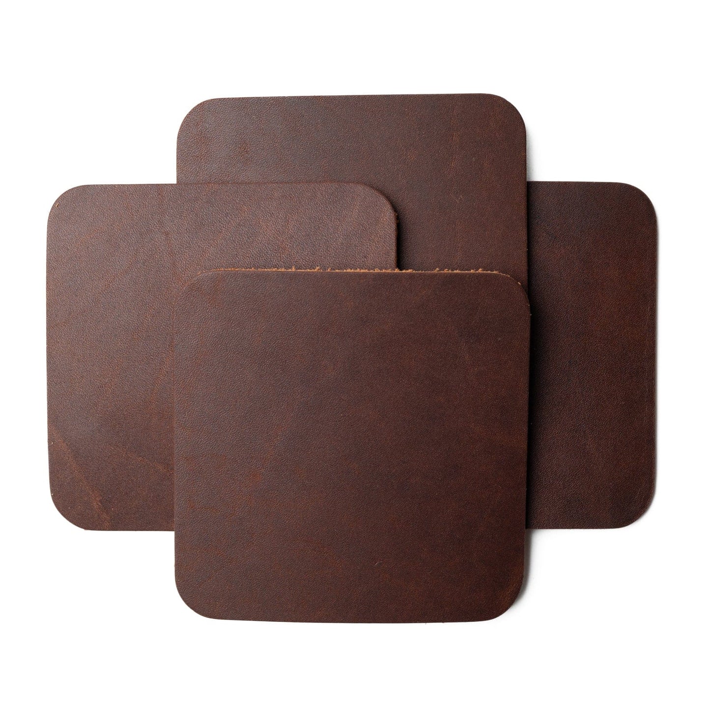 Leather Coasters 4 Pack - Square Blank