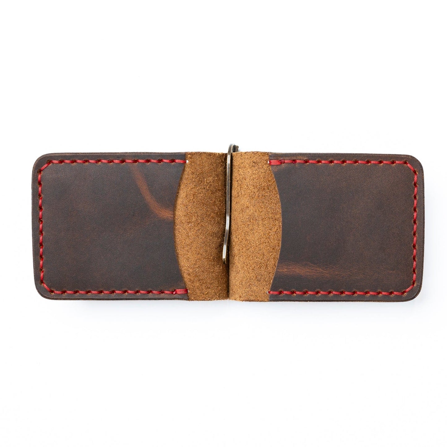 Leather Money Clip Wallet