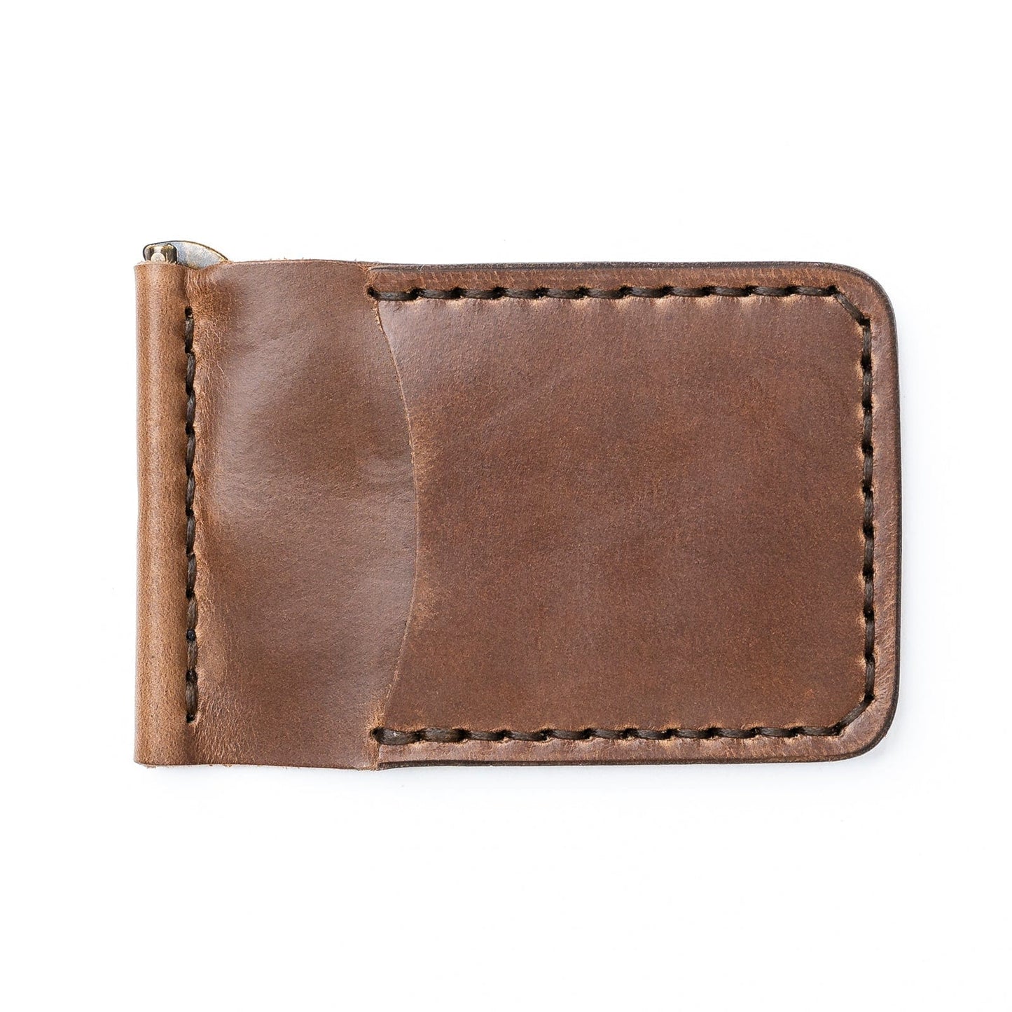 Leather Money Clip Wallet