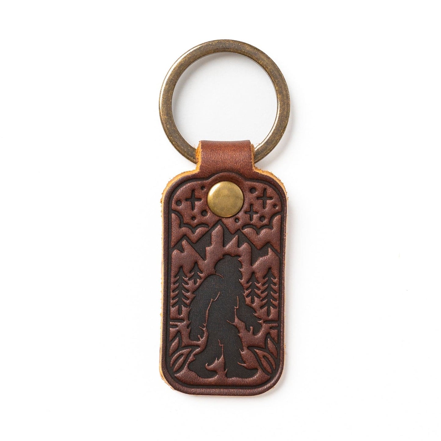 Leather Keyfob - Sasquatch
