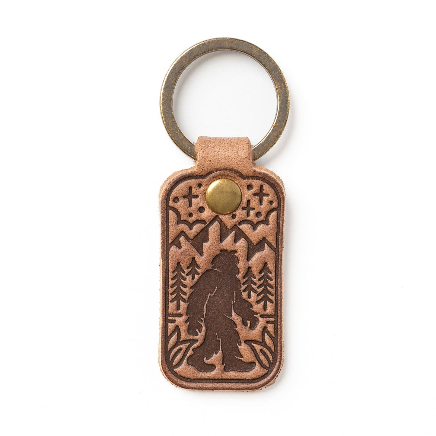 Leather Keyfob - Sasquatch