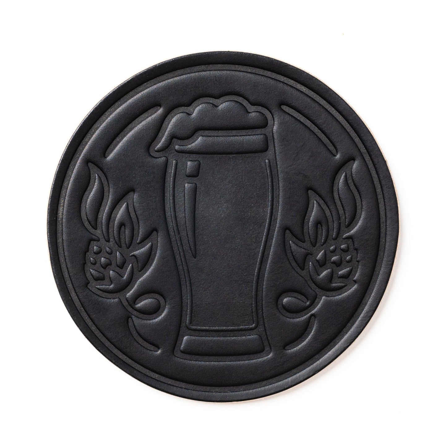 Leather Coasters 4 Pack - Stout