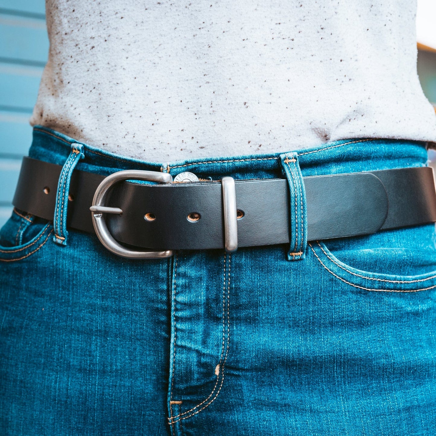 Women's Leather Belt - 1.5"