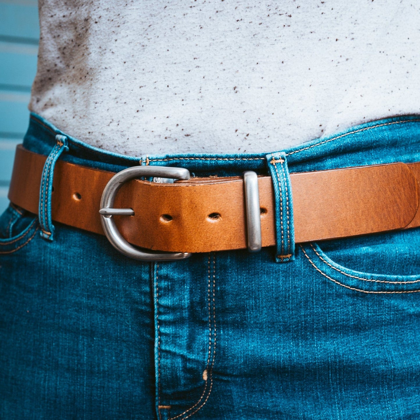 Women's Leather Belt - 1.5"