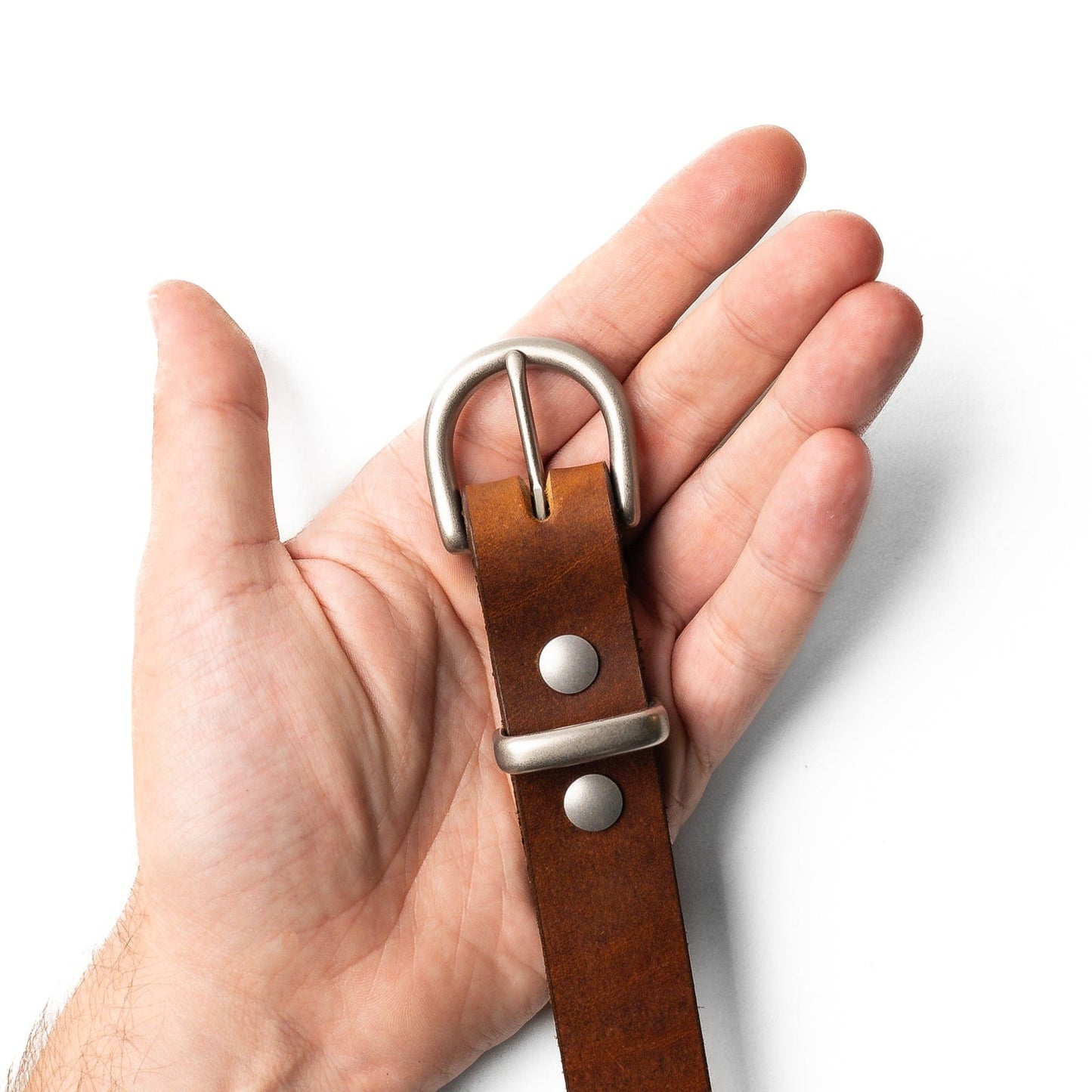 Women's Leather Belt - 1"
