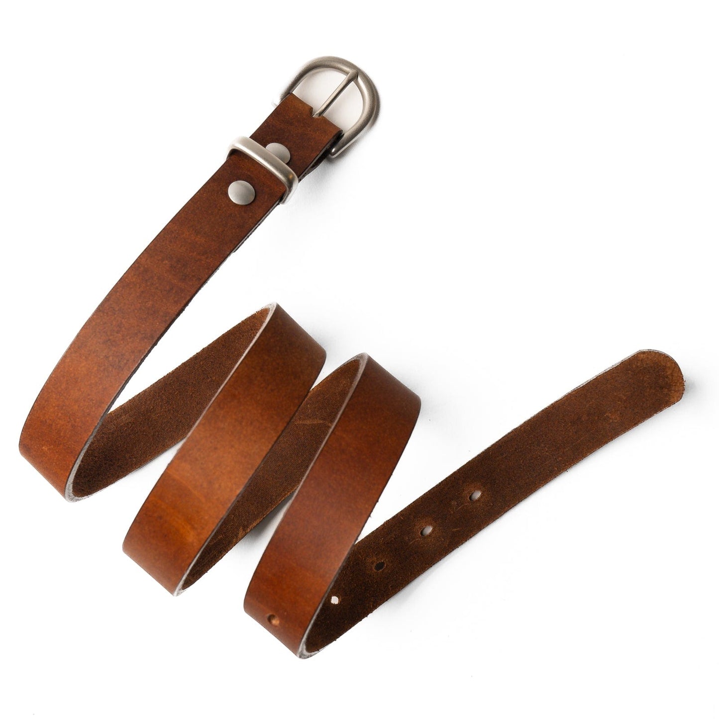 Women's Leather Belt - 1"