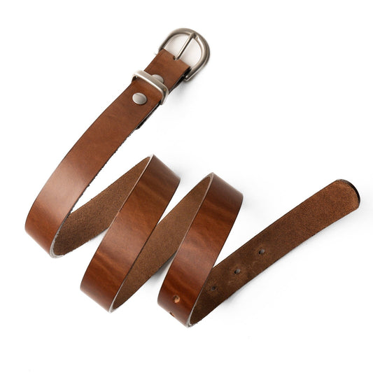 Women's Leather Belt - 1"